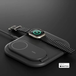 Ładowarka indukcyjna Belkin Boost Foldable 3w1 Qi2 15 W Czarna - Black