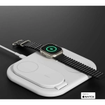 Ładowarka indukcyjna Belkin Boost Foldable 3w1 Qi2 15 W Biała - White