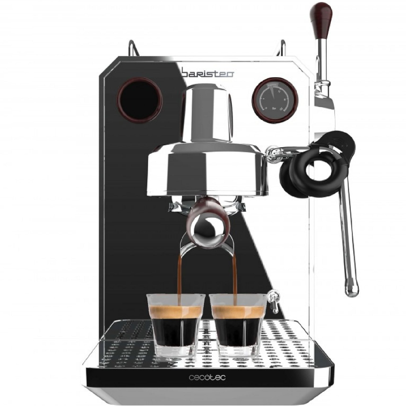 Ekspres kolbowy do kawy Cecotec Baristeo Intima Srebrny - Silver