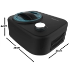 Maszyna do lodów Cecotec Gelacy 800 Czarna - Black