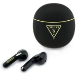 Słuchawki Guess Gold Line Triangle Czarne - Black