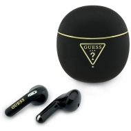 Słuchawki Guess Gold Line Triangle Czarne - Black