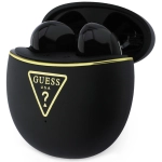 Słuchawki Guess Gold Line Triangle Czarne - Black
