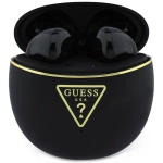 Słuchawki Guess Gold Line Triangle Czarne - Black