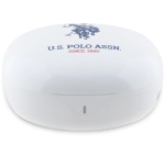 Słuchawki U.S. Polo Assn. DH Logo Białe - White