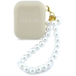 Słuchawki Guess Pearl Strap Beżowe - Beige