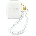 Słuchawki Guess Pearl Strap Białe - White