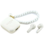 Słuchawki Guess Pearl Strap Białe - White