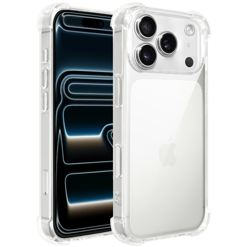 Etui Teltech Anti Shock case do iPhone 17 Pro Przezroczyste - Clear