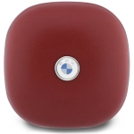 Słuchawki BMW Leather Metal Logo ENC Czerwone - Red