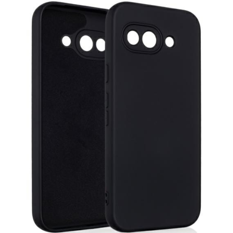 Etui Beline Silicone do Google Pixel 9a Czarne - Black