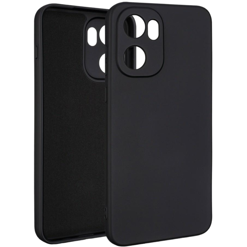 Etui Beline Silicone do OnePlus 15R Czarne - Black