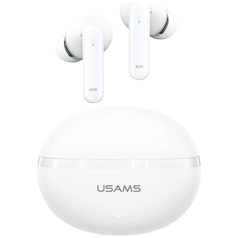Słuchawki USAMS Echo E02 Białe - White