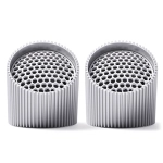 Głośnik bezprzewodowy Lexon Ray Speaker Srebrny - Raw Alu