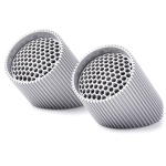 Głośnik bezprzewodowy Lexon Ray Speaker Srebrny - Raw Alu