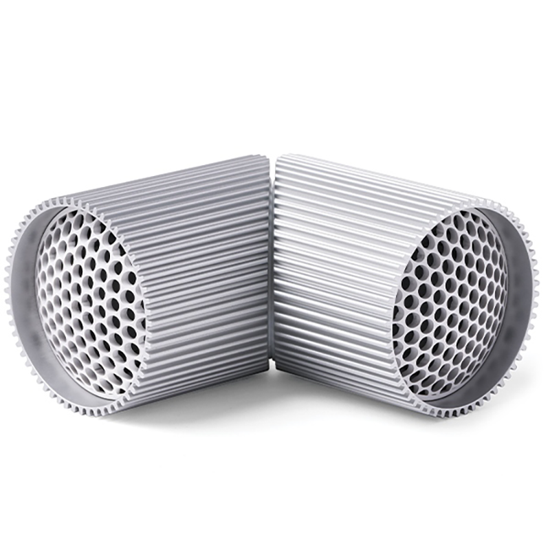 Głośnik bezprzewodowy Lexon Ray Speaker Srebrny - Raw Alu