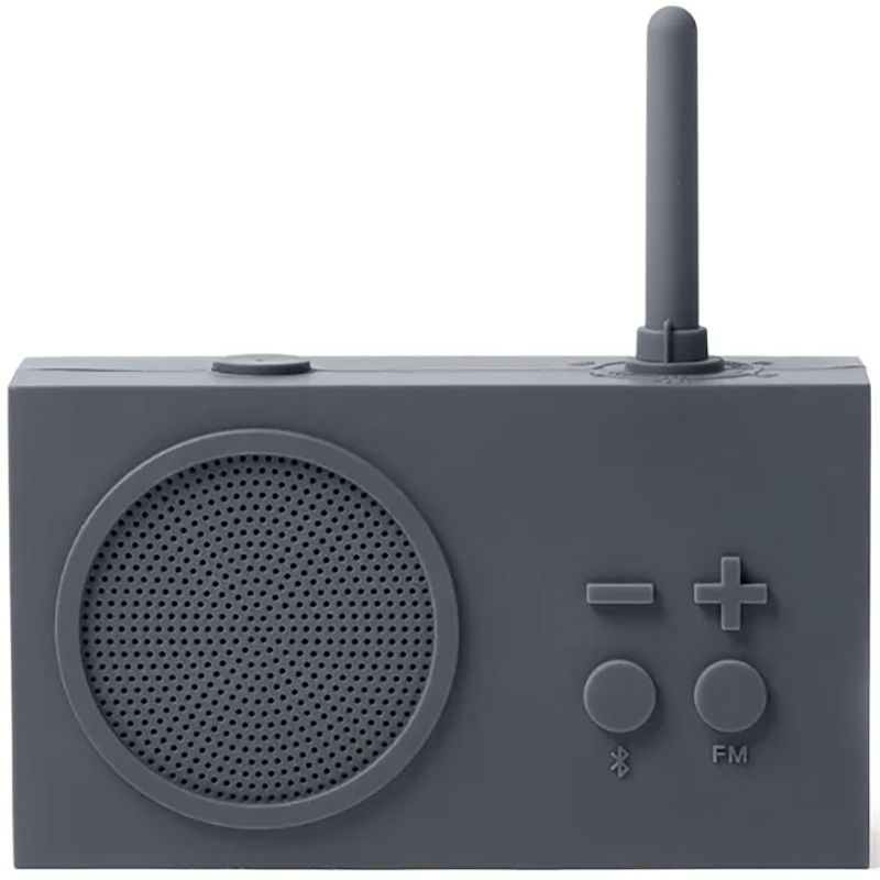 Głośnik bezprzewodowy Radio FM Lexon Tykho 3 Szary - Dark Grey