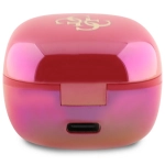 Słuchawki Guess Iridescent 4G Printed Logo Fuksja - Fuschia