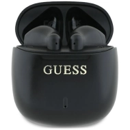 Słuchawki Guess Printed Classic Logo Czarne - Black