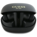 Słuchawki Guess Capsule Printed Logo Czarne - Black