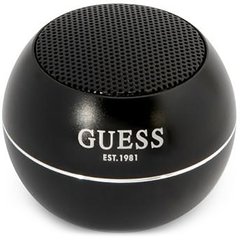 Głośnik bezprzewodowy Guess Speaker Mini Czarny - Black