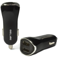 Ładowarka samochodowa Beline CC10 2 x USB-A 10 W Czarna - Black