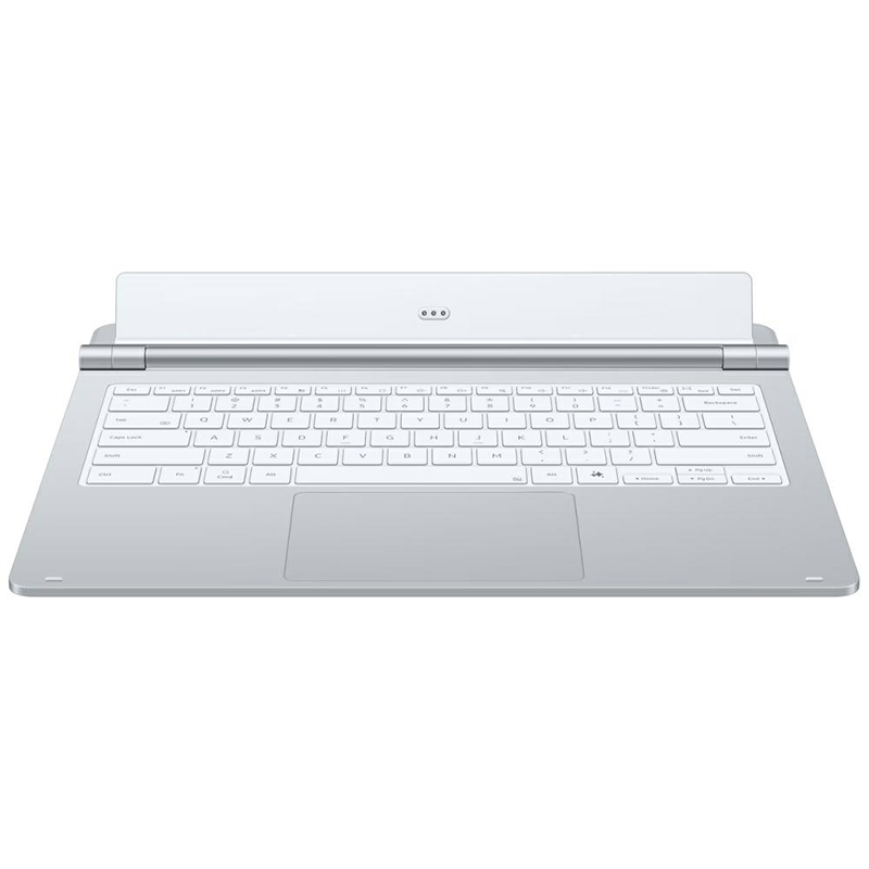 Klawiatura Samsung Book Cover Keyboard Slim do Galaxy Tab S11 Ultra Pro Srebrna - Silver