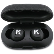 Słuchawki Karl Lagerfeld Saffiano Logo TWS ENC Czarne - Black