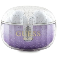 Słuchawki Guess Glitter Gradient Fioletowe - Purple