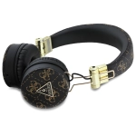 Słuchawki Guess Triangle Round Shape Czarne - Black