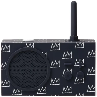 Głośnik bezprzewodowy Radio FM Lexon Tykho 3 X JMB Crown Czarny - Black