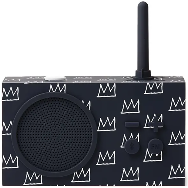 Głośnik bezprzewodowy Radio FM Lexon Tykho 3 X JMB Crown Czarny - Black