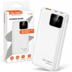 Powerbank Teltech TT-PB20 20000 mAh 22.5 W Biały - White
