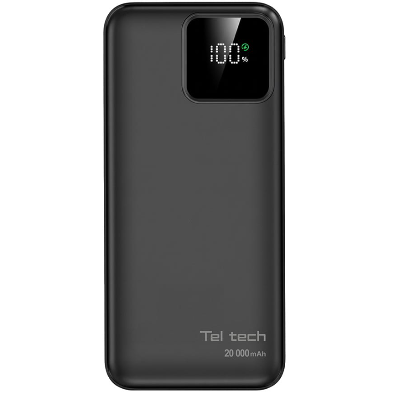 Powerbank Teltech TT-PB20 20000 mAh 22.5 W Czarny - Black