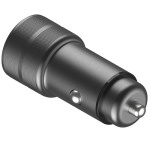 Ładowarka samochodowa Energea Alu Drive PD20+ 1 x USB-A 1 x USB-C 38 W Szara - Gunmetal