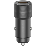 Ładowarka samochodowa Energea Alu Drive PD20+ 1 x USB-A 1 x USB-C 38 W Szara - Gunmetal