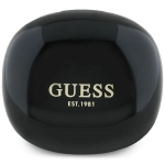 Słuchawki Guess Flat Classic Logo Electroplated Czarne - Black