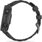 Smartwatch Garmin Fenix E 47mm Grafitowy - Stal Slate Grey