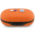 1.Słuchawki BMW M Metal Logo ENC Pomarańczowe - Orange