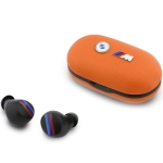 Słuchawki BMW M Metal Logo ENC Pomarańczowe - Orange