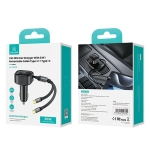 Ładowarka samochodowa USAMS C41 2 x USB-C 30 W Czarna - Black