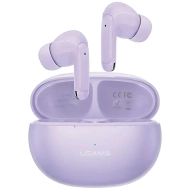 Słuchawki USAMS X-Don Series Dual Mic Fioletowe - Purple
