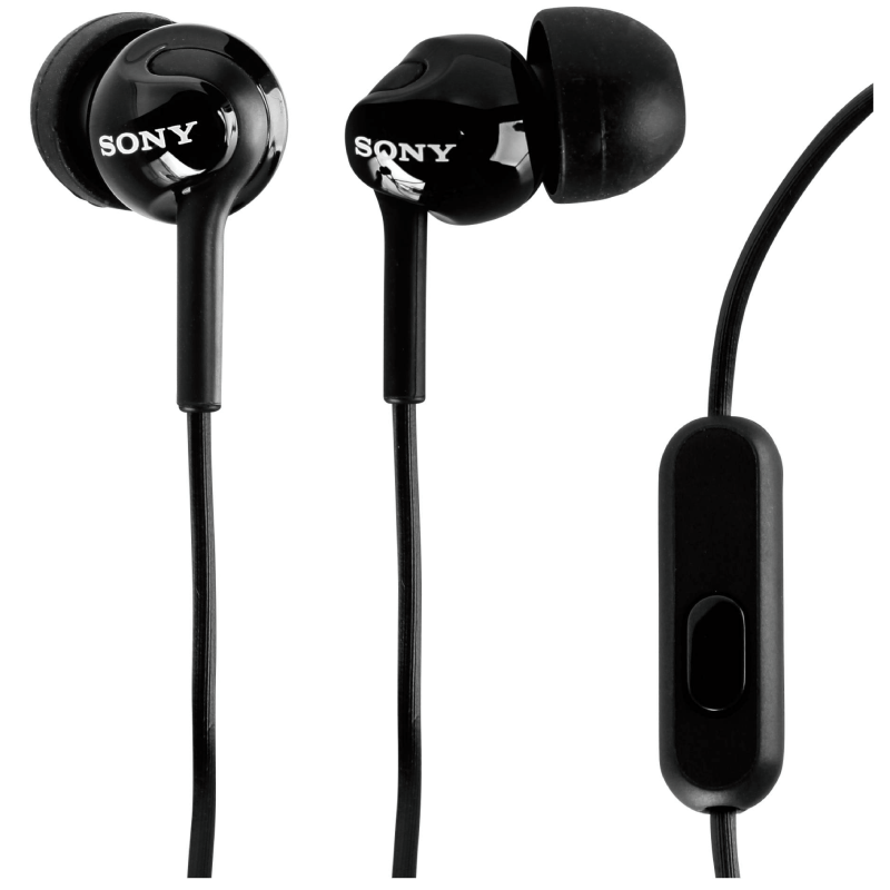 Słuchawki Sony MDR-EX110APB Czarne - Black