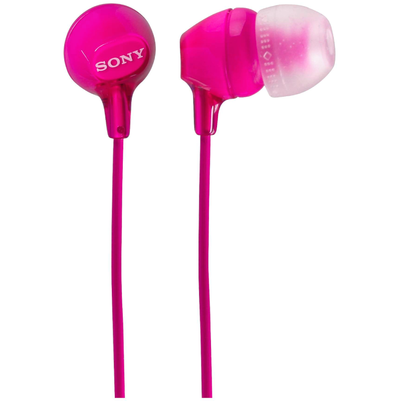 Słuchawki Sony MDR-EX15LPPI Różowe - Pink
