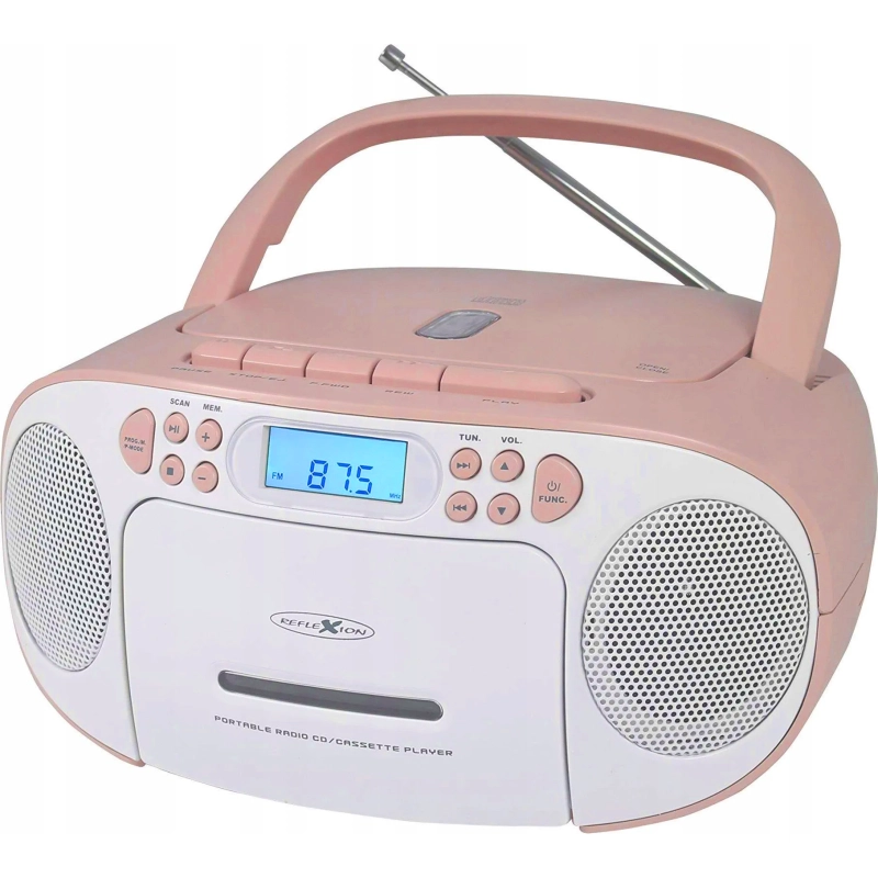 Radio Reflexion RCR2260 Różowe - Pink