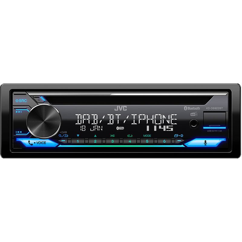 Radio samochodowe JVC KD-DB922BT