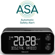 Radio Albrecht DR 455 Czarne - Black