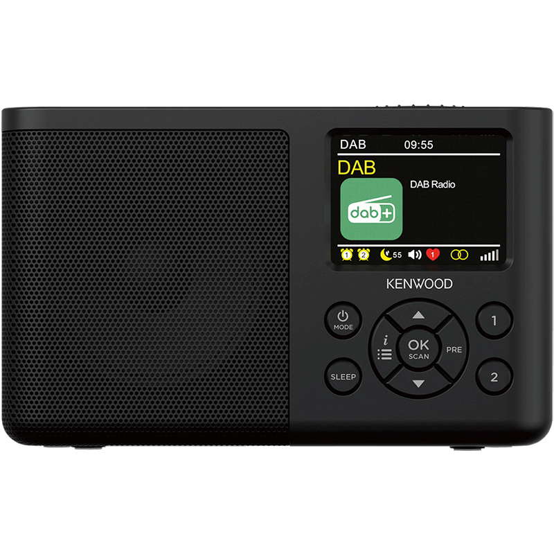 Radio Kenwood CR-M33DAB Czarny - Black