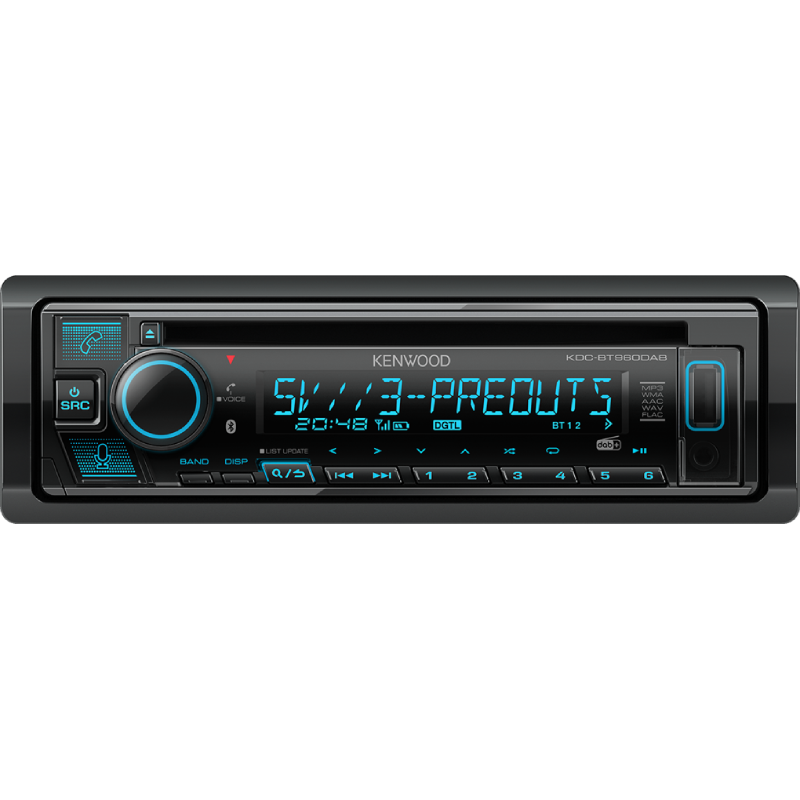 Radio samochodowe KENWOOD KDC-BT960DAB