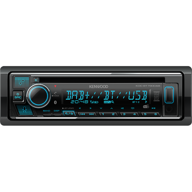 Radio samochodowe KENWOOD KDC-BT760DAB